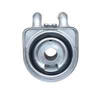 Pièces automobiles pour Peugeot 206 306 307 406 407 Citroen C5 Grille d'huile OEM 1103N0 Refroidisseur d'huile moteur de voiture pour Peugeot 1.9D 2.0 16V