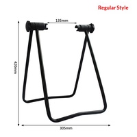 Support de stationnement pliable en U LJX L77 pour vélo de montagne, conception triangulaire verticale, haute capacité de charge pour la maintenance et la réparation