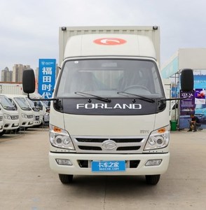Trung Quốc Nóng Bán Đôi Cab 4 + 2 Bánh Trung Quốc Forland Thương Hiệu Foton Nhẹ Van Cargo Truck Mini Xe Tải - Product Image 2