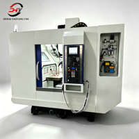 Centre d'usinage vertical CNC double poste pour perçage et taraudage, commande Syntec, broche BT30, robuste LS 6540