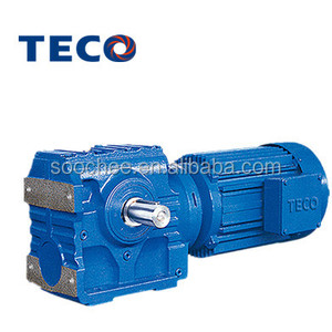 มอเตอร์เกียร์แบบหนอนหมุนวนซีรีส์ S ของ TECO ไต้หวัน - Product Image 1
