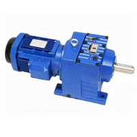 Réducteur de boîte de vitesses hélicoïdale à charge élevée R77 série 3KW boîte de vitesses hélicoïdale à couple élevé pour l'industrie des machines