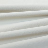 Tissu en maille 100 % polyester pour garçons, teint, à motif quadrillé, enduit PU, hydrofuge, infroissable, texture quadrillée stéréo, poids moyen