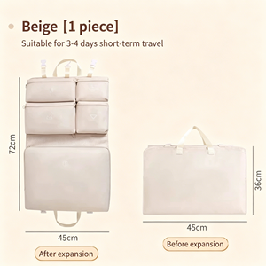 Borsa da Viaggio 7-in-1 Multifunzionale per Organizzare Vestiti, Giacche Imbottite, Biancheria Intima, Viaggi d'Affari e Attività all'Aperto - Product Image 2