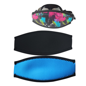 Diseño personalizado impresión por sublimación cubierta de correa de máscara de buceo correas de máscara de neopreno suave - Product Image 5
