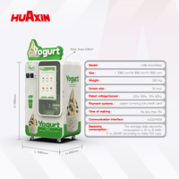 Máquina comercial de açaí, máquina expendedora de helado suave para la venta de açaí en vasos y negocios minoristas.