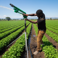 Système d'irrigation par aspersion de pistolet de pluie à longue portée pour jardin ferme et serre dépoussiérage pistolet d'arrosage