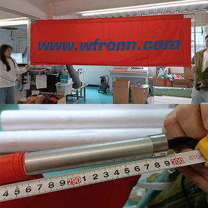 RONNINGSTAR للفعاليات الخارجية والمعارض لافتة لافتة للشرفة إطار لافتة قابل للفصل مع لافتة مخصصة - Product Image 5