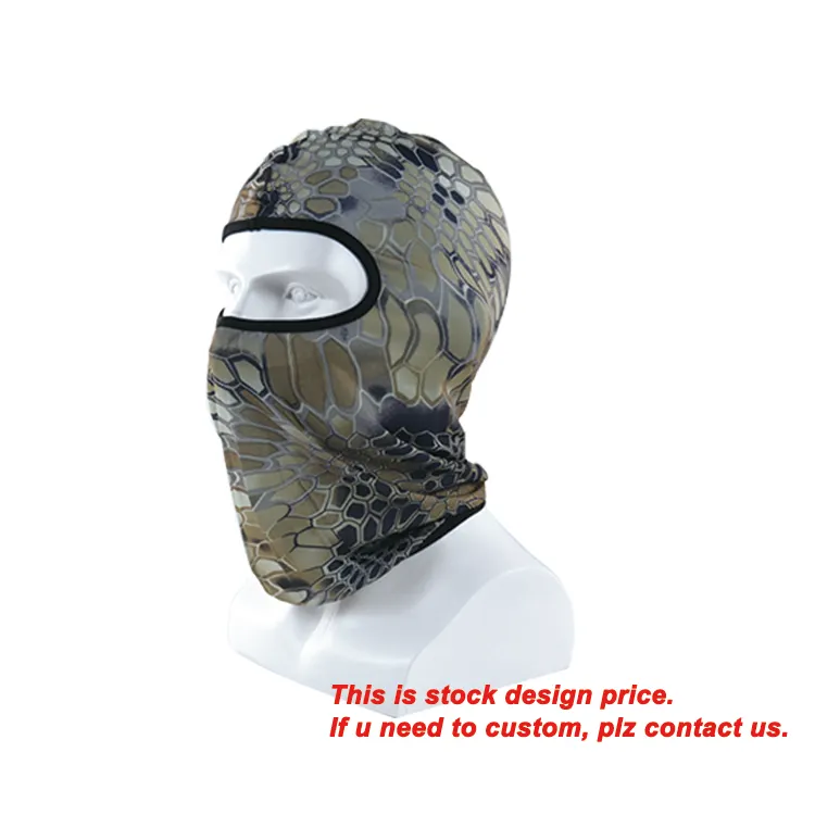 Wholesale Custom Logo Balaclava Breathable Milk Silk Polyester Balaclava Solid Designer Balaclava