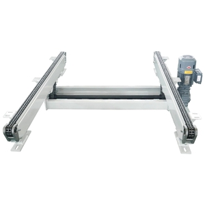 KECE Yeni Ağır Zincirli Konveyör 10B Çift Çelik Zincir, Bant Başlığı/Kuyruk Yuvası ve Kuyruk Tekerleği Gergisi 370W Nefes Alabilir - Product Image 5