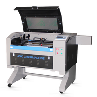 Machine de découpe laser de bureau 4060, 40x60cm, machine de gravure et de découpe laser CO2 pour acrylique et bois