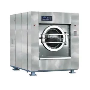 Lavage industriel et usine de vêtements hors ligne nettoyeur à sec acier inoxydable 30 kg machine tout-en-un de lavage et d'élution