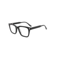 Nouvelle Collection 2026 – Montures de Lunettes Optiques G5710F Carrées Noires en Acétate Faites à la Main, Personnalisables et Spécialisées – Vente en Gros