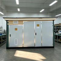 Subestación prefabricada exterior en caja 12kV/0.4kV o 24kV/0.4kV, 1250kVA, con clasificación IP44