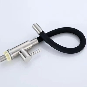 <span class=keywords><strong>Robinet</strong></span> de cuisine en acier inoxydable <span class=keywords><strong>noir</strong></span>, orientable à 360 degrés, pour évier, eau froide uniquement, vente en gros d'usine - Product Image 4