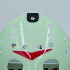 <span class=keywords><strong>Masque</strong></span> de <span class=keywords><strong>hockey</strong></span> d'<span class=keywords><strong>horreur</strong></span> HLC pour Halloween, costume de cosplay, style de personnage de terreur, masques de fête pour hommes et adultes, <span class=keywords><strong>masque</strong></span> de Jason qui brille dans le noir - Product Image 5