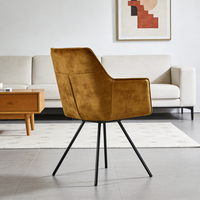 Chaises de salle à manger de haute qualité au design moderne, structure en métal, meubles de salle à manger, meubles de salon, meubles de maison