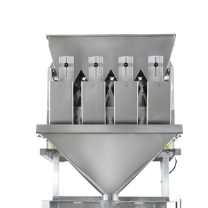 Aperitivos inflados <span class=keywords><strong>con</strong></span> <span class=keywords><strong>palomitas</strong></span> de maíz saladas, bolsas para galletas y dulces, máquinas de envasado de alimentos de llenado Vertical <span class=keywords><strong>con</strong></span> pesaje automático de varios cabezales - Product Image 2