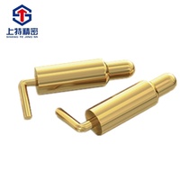 Shangte Brass Gold-plating Stock 2mm ~50mm Height Spring Loaded Pogo Pin Connector