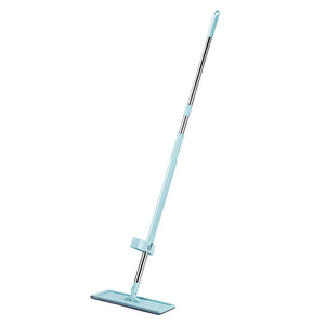 Outil de nettoyage domestique : Serpillère à essorage mains libres, serpillère microfibre pour le nettoyage des sols et des fenêtres, serpillère plate microfibre - Product Image 5