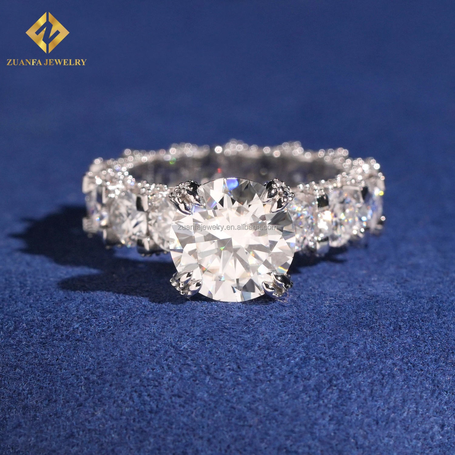 Silver+4ct main stone