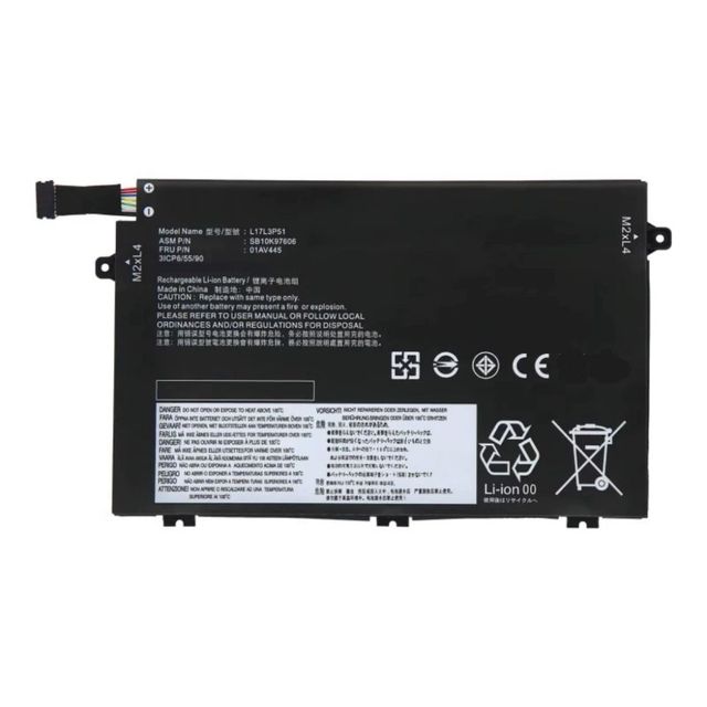 L17L3P51 Replacement Li-ion Laptop Battery for ThinkPad E15/E480/E490/E495 E595 R480 R580 Series SB10K79606 Fast Charge Stock