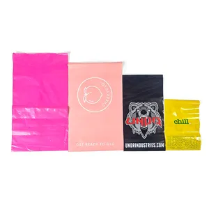 कपड़ों के लिए कस्टम मुद्रित पीएलए कम्पोस्टेबल मैट फ्रॉस्टेड ज़िप सील अंडरवियर टी-शर्ट पैकेजिंग ज़िपलॉक प्लास्टिक बैग
