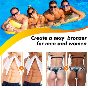 Crema Aceleradora de <span class=keywords><strong>Bronceado</strong></span> Dorado SEFUDUN 100g, Crema Bronceadora Hidratante Personalizada para Intensificar el <span class=keywords><strong>Bronceado</strong></span> en <span class=keywords><strong>Piernas</strong></span> y Cuerpo - Product Image 4