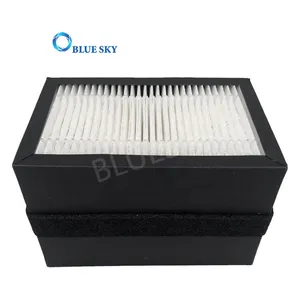 Mini Pleated 2-in-1 True HEPA Filter and Carbon Filter Replacement for Air Purifier Panel Filters Control Panel For Air Purifier