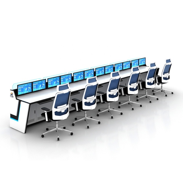 Kehua Fuwei Tailored Design Industrial Operations Console Control Room Easy Maintenance and Cleaning Control Room Desks