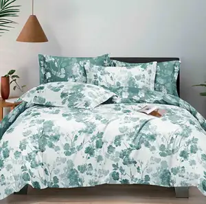 Giá rẻ chất lượng cao đồng bằng dệt chải sợi nhỏ 100% polyester in vải cho bedsheet
