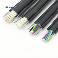 Câble de grue RVV2G 4x1,5mm en cuivre PVC haute flexibilité, résistant au froid 600V, personnalisé en gros