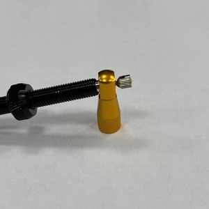 34/40/44/46/48/60/64/80MM tige en alliage vélo F/V Presta Tubeless pneu Valve vélo de <span class=keywords><strong>route</strong></span> vtt alliage Valve tour capuchon - Product Image 5