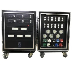 Power supply box 51 channels L21-30 power distribution with 19pin socapex and twist lock outputs