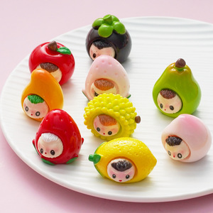 Vente chaude nouveau mignon dessin animé Mini fruits téléphone portable chaîne porte-clés pendentif voiture pendentif bricolage accessoires sont les plus populaires - Product Image 4