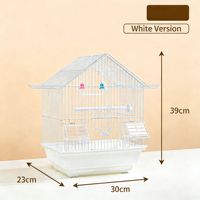 Cage à oiseaux de luxe respirante et spacieuse pour perroquets, calops et pinsons – Idéale pour l'extérieur – Meilleures ventes