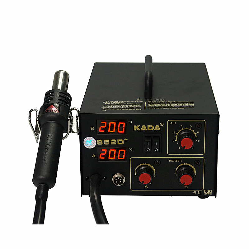 10 Pièces Kits Buses De Soudage Rondes Et Carrées Pour Stations Air Chaud 850 852 - Outils Réparation