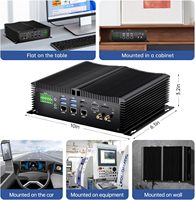 Mini PC Industrial Equipado con Core I7-1260P, 12 Núcleos 16 Subprocesos, Frecuencia Turbo Máxima: 4.7GHz, 18MB de Caché. Windows 11 Pro