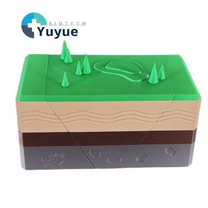 Modelo de Demostración de Movimiento de Fosas Crustales Impreso en 3D, Desmontable, Herramienta de Enseñanza de Geología y Formación del Terreno para Clases de Geografía - Product Image 1