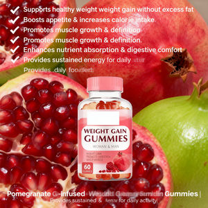 حلوى زيادة الوزن بنكهة الرمان |   تركيبة لطيفة لزيادة الكتلة والطاقة - مكمل غذائي لزيادة الوزن وامتصاص المغذيات - Product Image 2