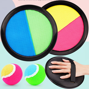 <span class=keywords><strong>Set</strong></span> di Palline Appiccicose, Gioco di Lancio e Presa con Racchette, Divertente Giocattolo Sportivo per Famiglia, Feste, Spiaggia, Campeggio - Product Image 5