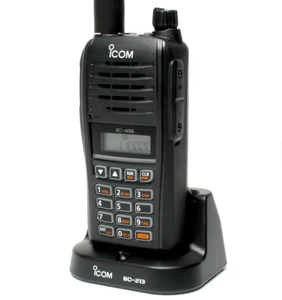 IC-A16 VHF Analog El Telsizi, Havacılık İçin Radyo, Pilotlar ve Hava Trafik Kontrolörleri İçin Yerden Havaya İletişim - Product Image 3