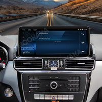 MOOKAKA Pantalla Estéreo para Auto de 12.3 Pulgadas 4K Integrada 1DIN para Mercedes Benz GLE 2015-2018, Reproductor Multimedia de Radio para Auto, Android 15