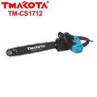 Scie à chaîne électrique Tmakota TM-CS1712 405 mm, 1800 W, puissante, avec cordon, portable, pour la coupe du bois, idéale pour l'entretien de la maison, du jardin et de la cour.