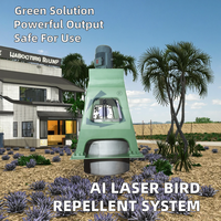 Machine de répulsif d'oiseaux et de parasites Laser AI à haut rendement Source électrique à grande couverture pour les chauves-souris à semi-conducteurs