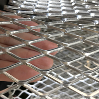Suministro de fábrica Hoja de aluminio duradera Malla de alambre de metal expandido Malla de pantalla de seguridad de protección de aluminio para ventana