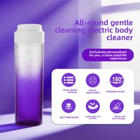 Bidet portable rechargeable de 180 ml, bidet manuel personnel, mini bidet électrique, vaporisateur de voyage pour toilettes, camping