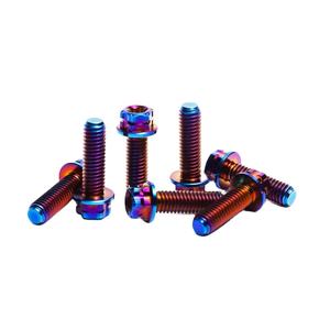 Vente directe usine – Boulon à tête champignon en alliage de titane, à bride hexagonale, monocouche, classe 10, M6*45, marque Zhongcheng - Product Image 2