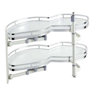 Flying Saucer Corner <b>Basket</b> Kitchen Hardware for Dishes Storage Rack in Cabinet Design - Product Image 4