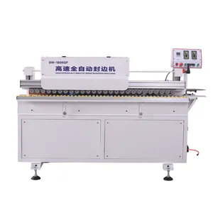 High quality DW1800 wood working cnc edge banding machine with pre-milling Gluing bander for plywood for sale